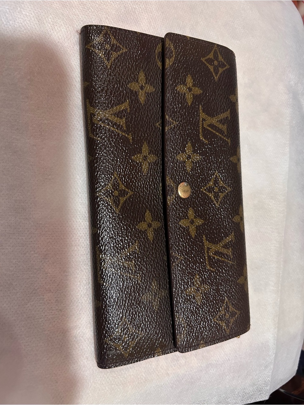 Vintage Louis Vuitton Monogram Porte Tresor International Wallet - Made in Spain